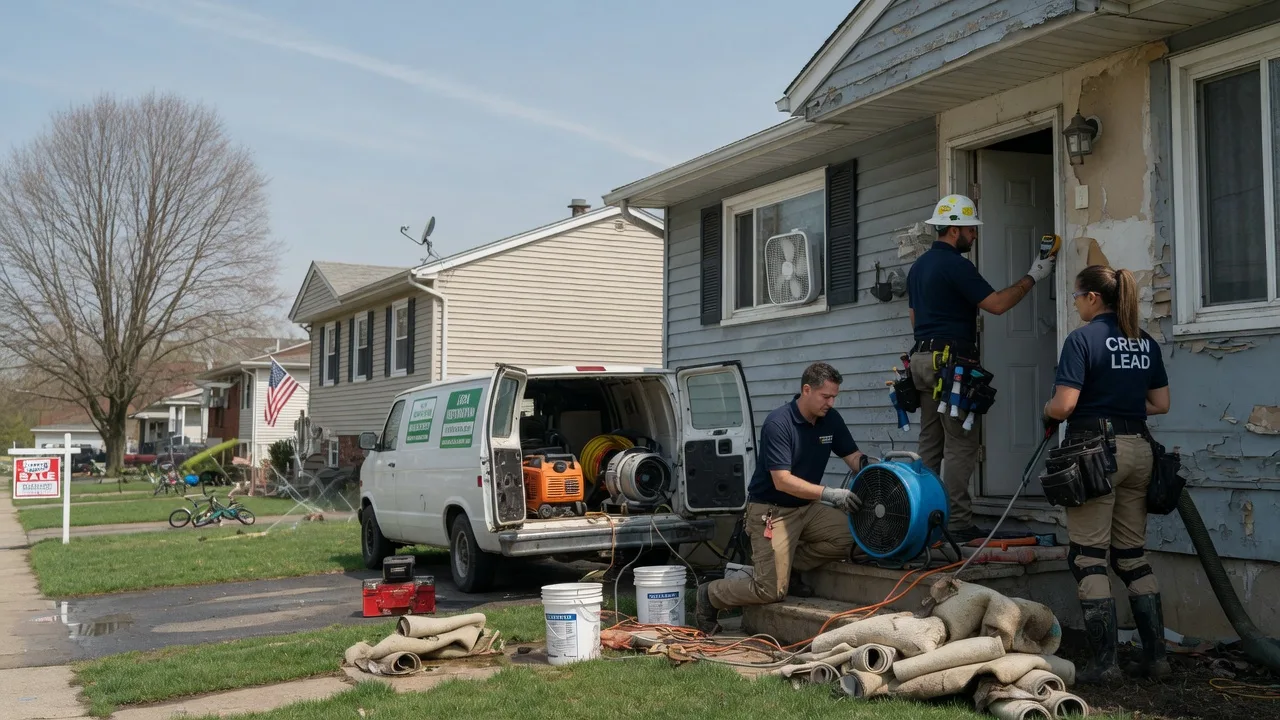 Flood Cleanup in Vernon Hills, IL near me